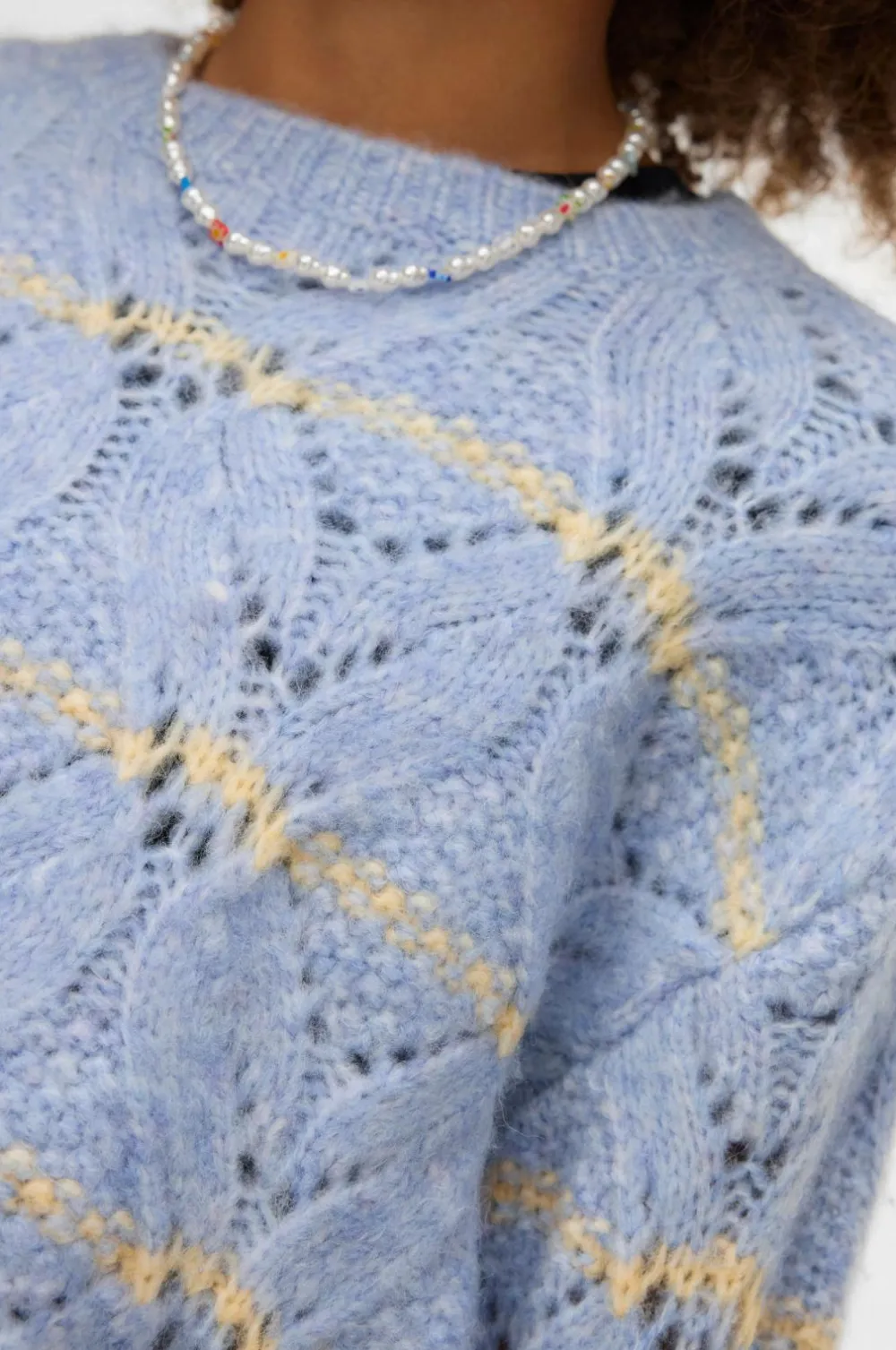 Vero Moda Girl Trøjer & Cardigans>Pullover vmNew Hatty Brunnera blue