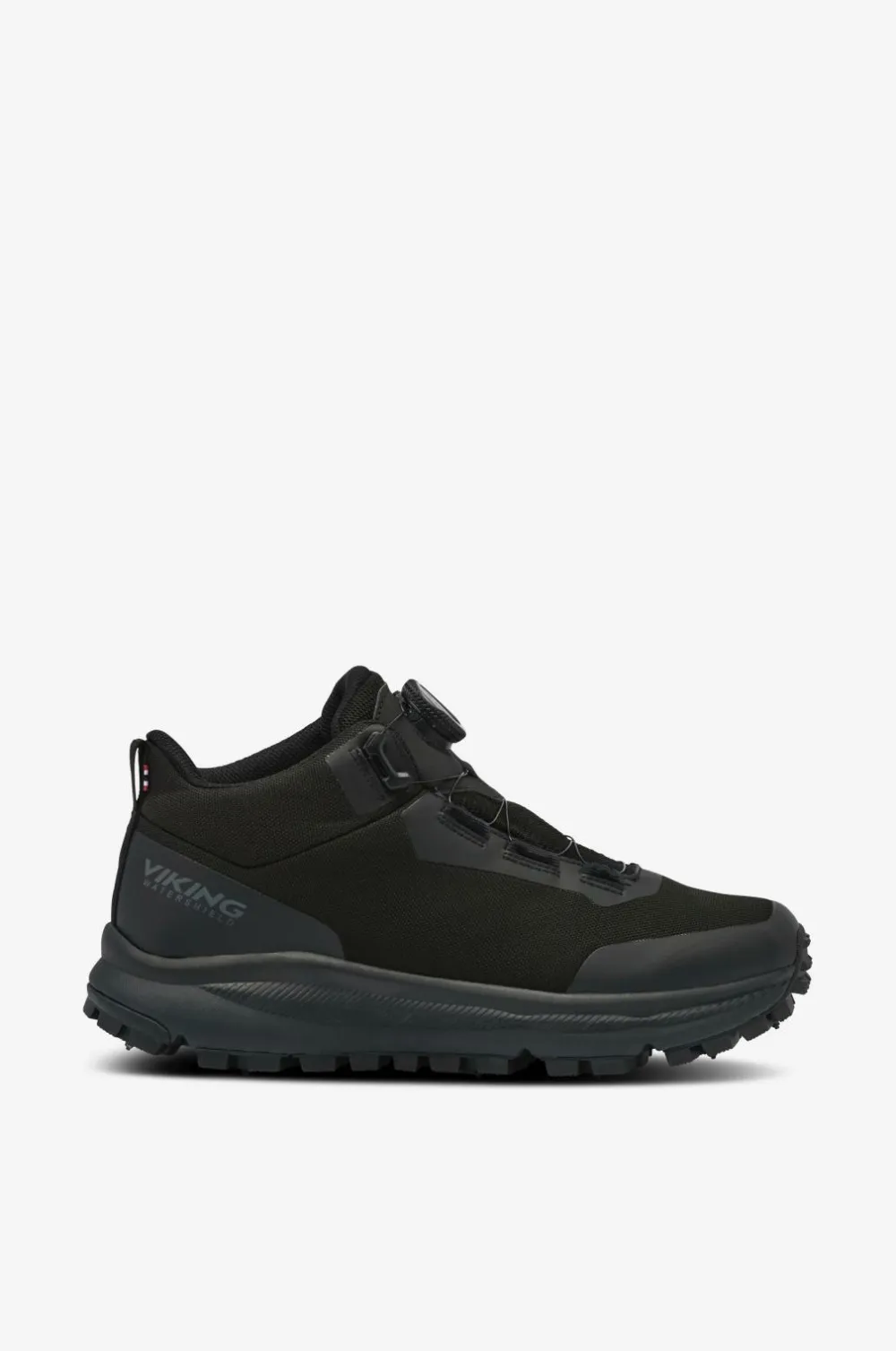Viking Vandresko Stride Mid Spike Warm Boa WP M Black Clearance