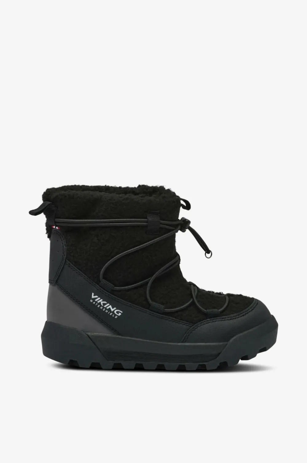 Viking Vinterfodtøj|Boots, Støvler & Snørestøvler>Vinterstøvler Expower Flake Warm WP SL Black