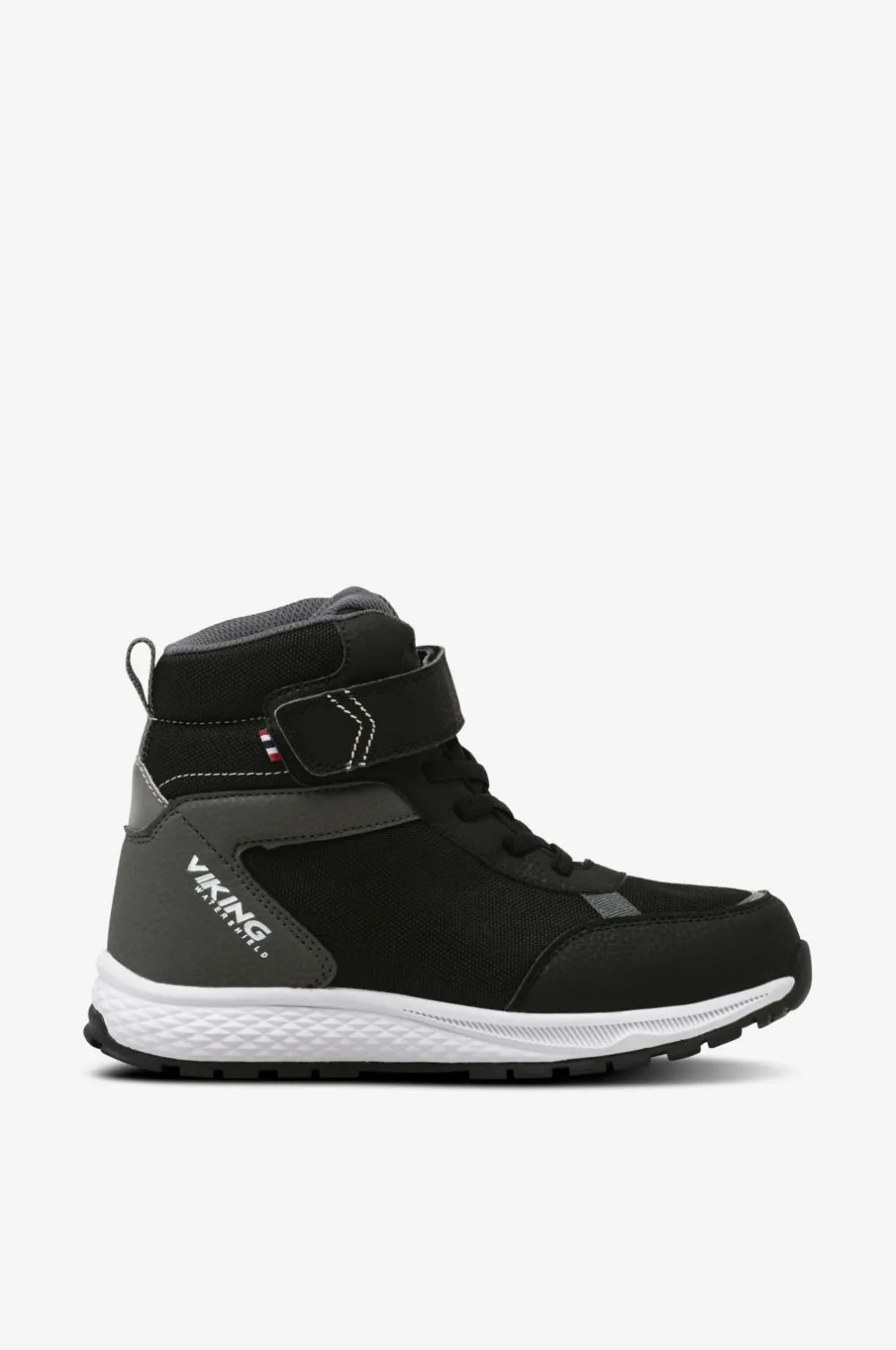 Viking Vinterfodtøj|Boots, Støvler & Snørestøvler>Vinterstøvler Equip Warm WP 1V Black/grey