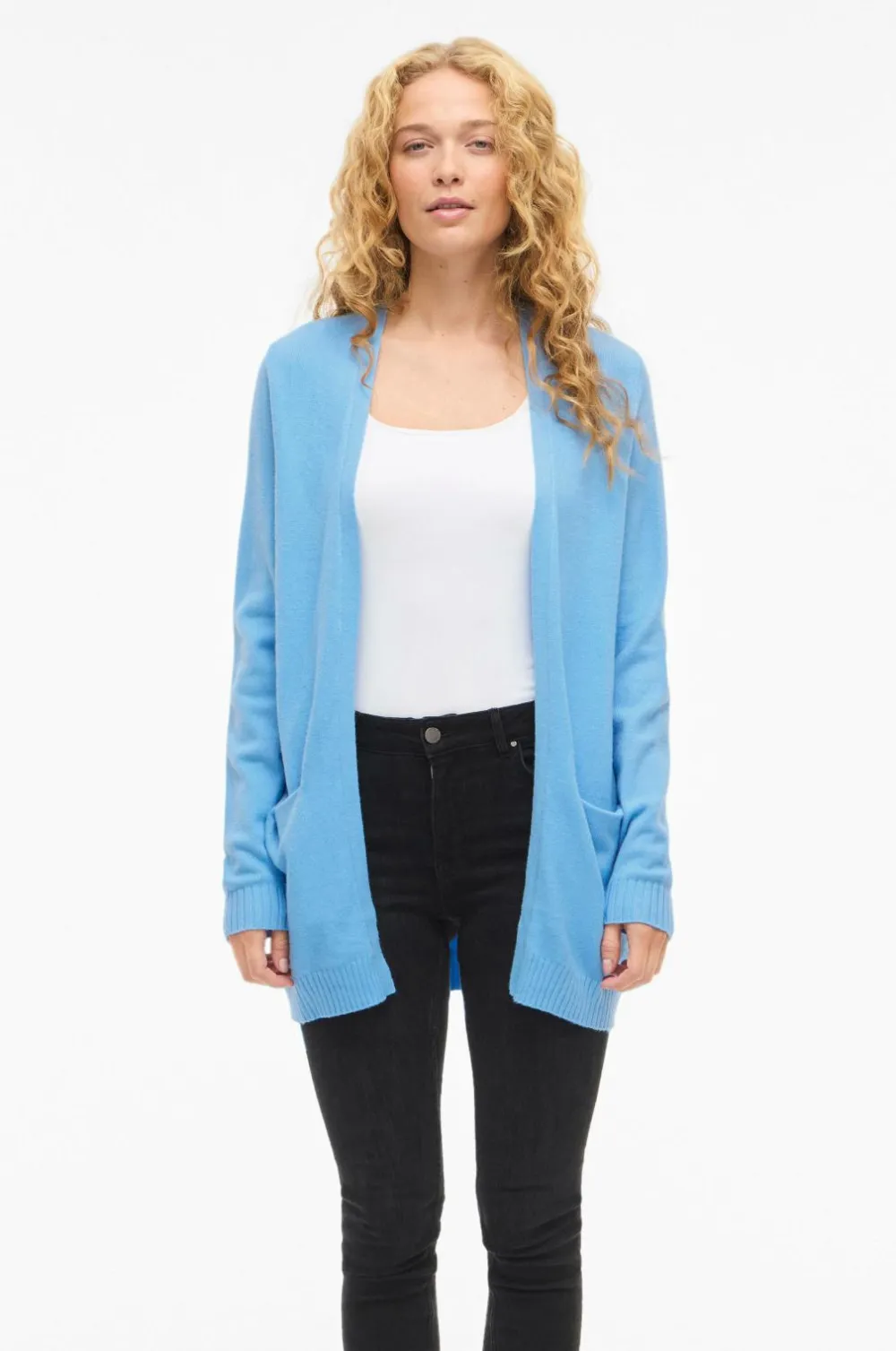 Vila Basistøj>Cardigan viRil L/S Open Knit All aboard