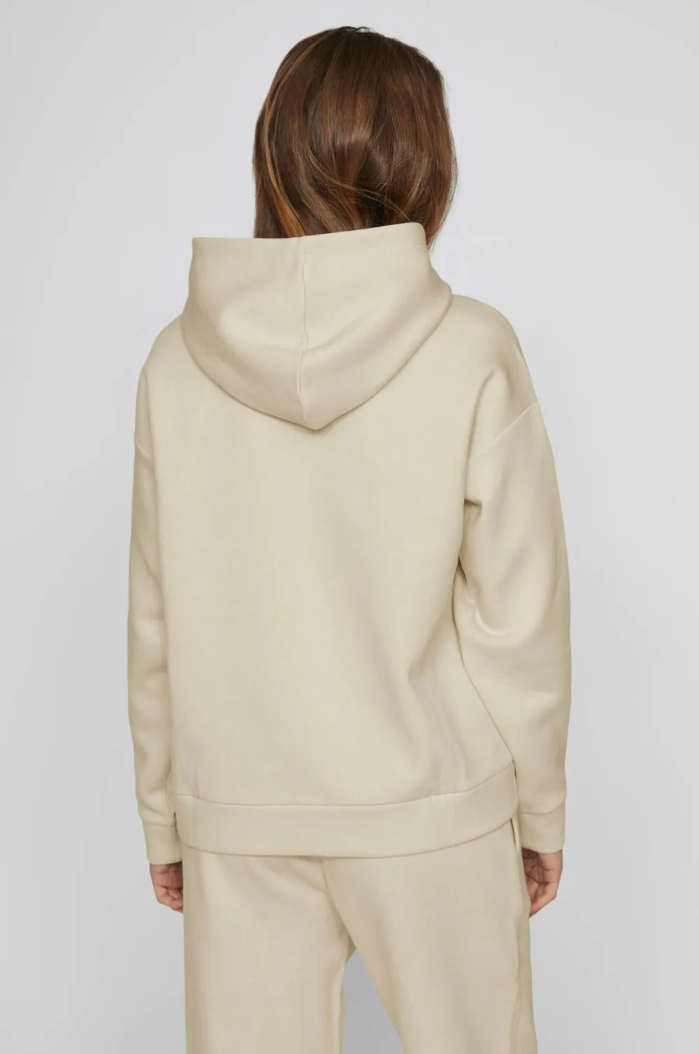 Vila Sweatshirts & Hoodies>Hættetrøje viHuris L/s Loose Sweat Hoodie/pb Birch