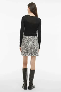 Vila Nederdel viChia HW Mini Skirt Birch Best