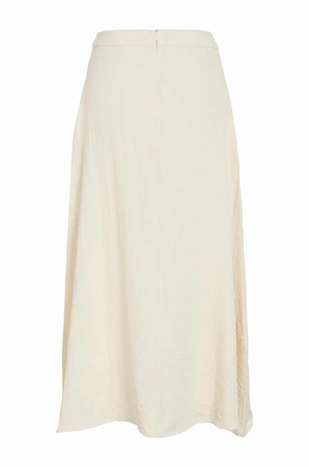Vila Nederdel viFreja HW Ankle Skirt/tes Birch New