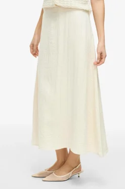 Vila Nederdel viFreja HW Ankle Skirt/tes Birch New
