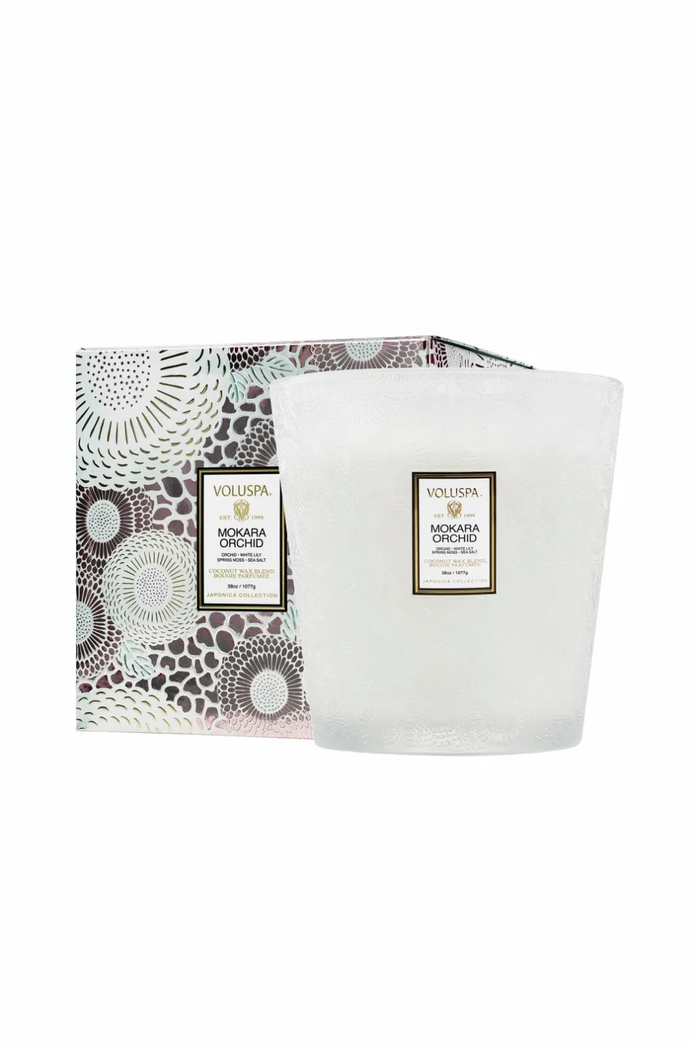 Voluspa Mokara Orchid Boxed Luxe Jar Candle 80H No Color Outlet
