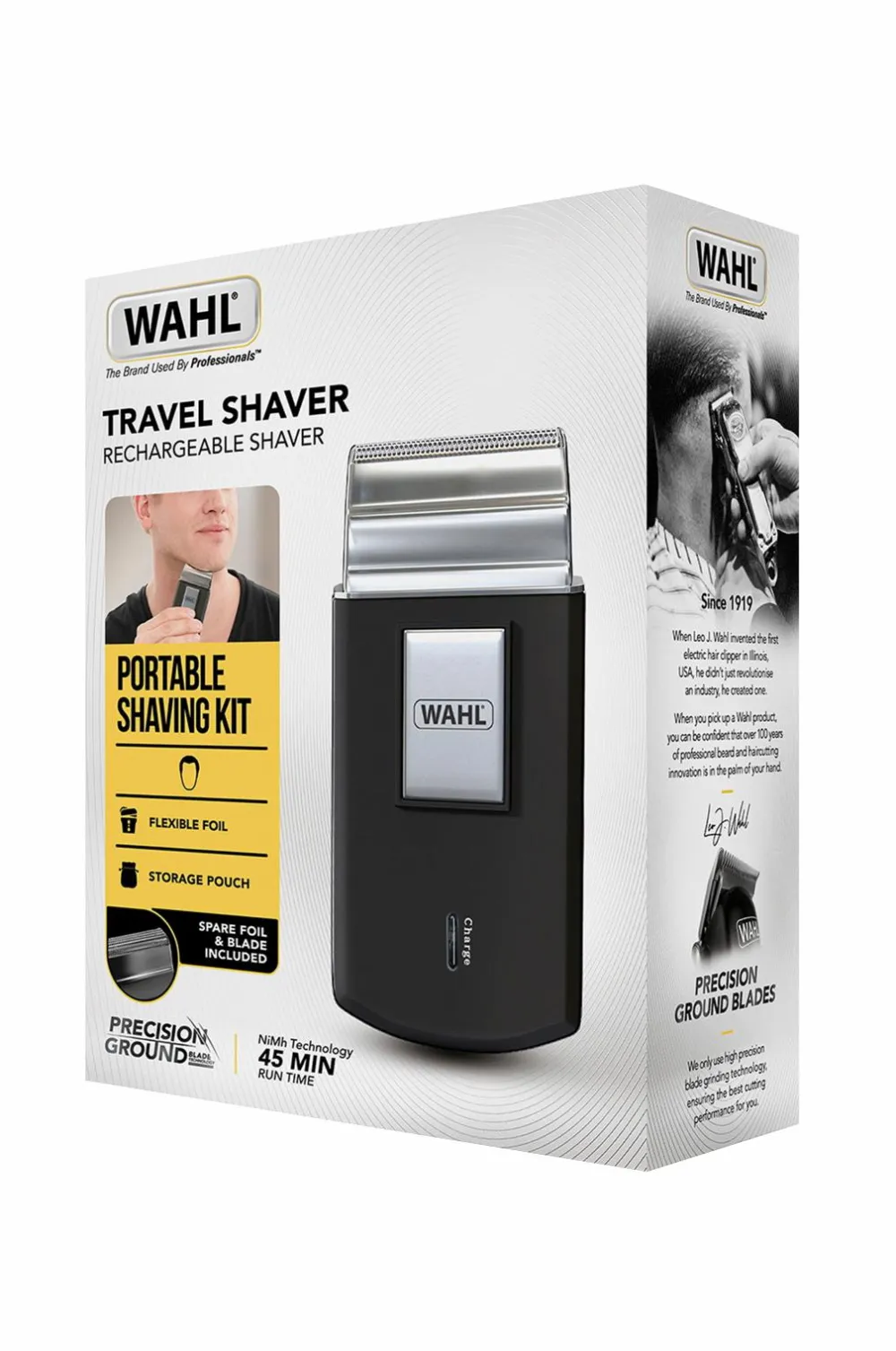 Wahl Barbering|Barbering>Mobile Shaver opladelig barbermaskine 3615-1016