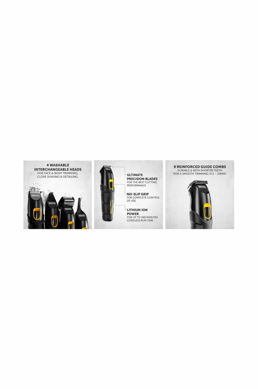 Wahl Barbering|Barbering>Multitrimmer Extreme Grip Advanced No color