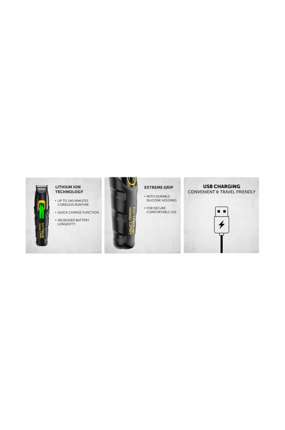 Wahl Barbering|Barbering>Multitrimmer Extreme Grip Advanced No color