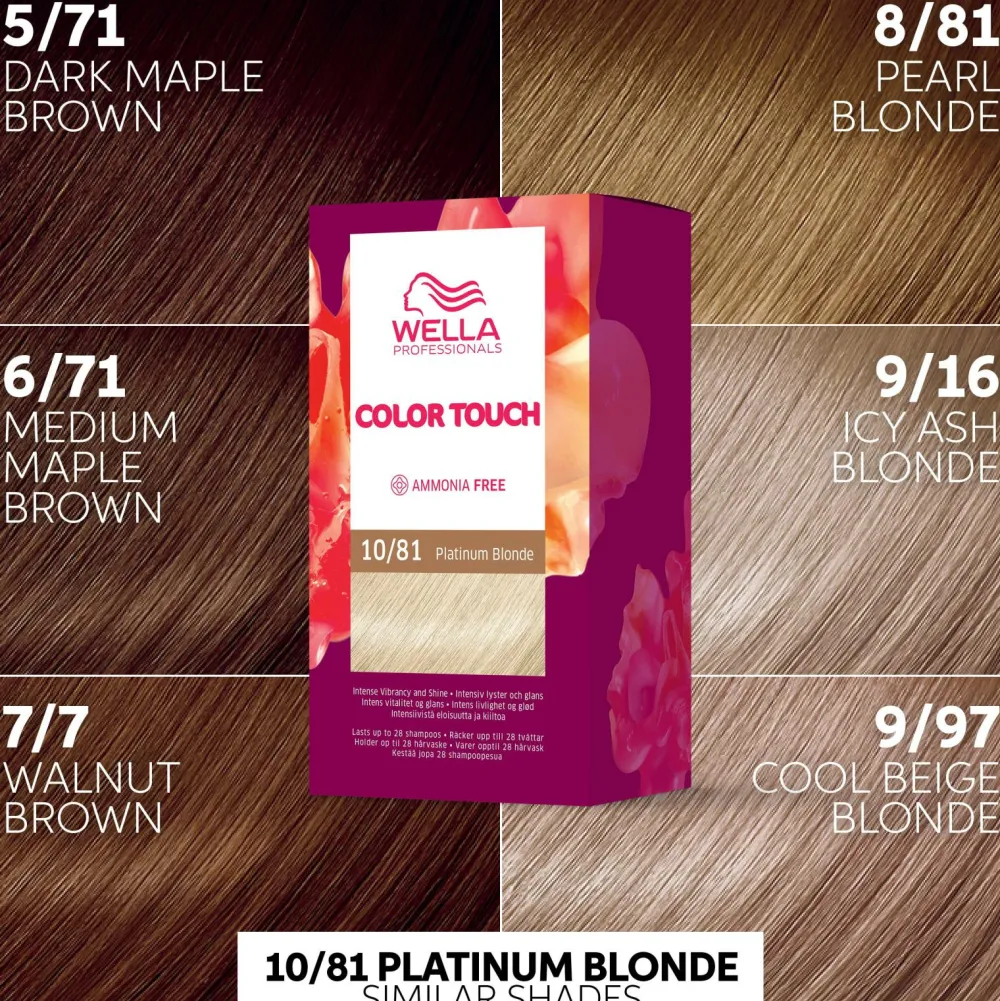 Wella Professionals Color Touch Pure Naturals 130 ml Platinum blonde 10/81