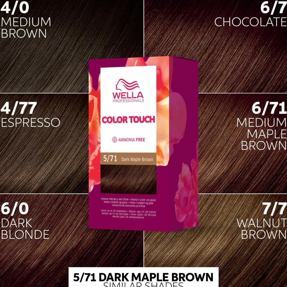 Wella Professionals Color Touch Pure Naturals 130 ml Dark maple brown 5/71 Best
