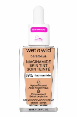 Wet n Wild Bare Focus Niacinamide Skin Tint Cream Beige Best