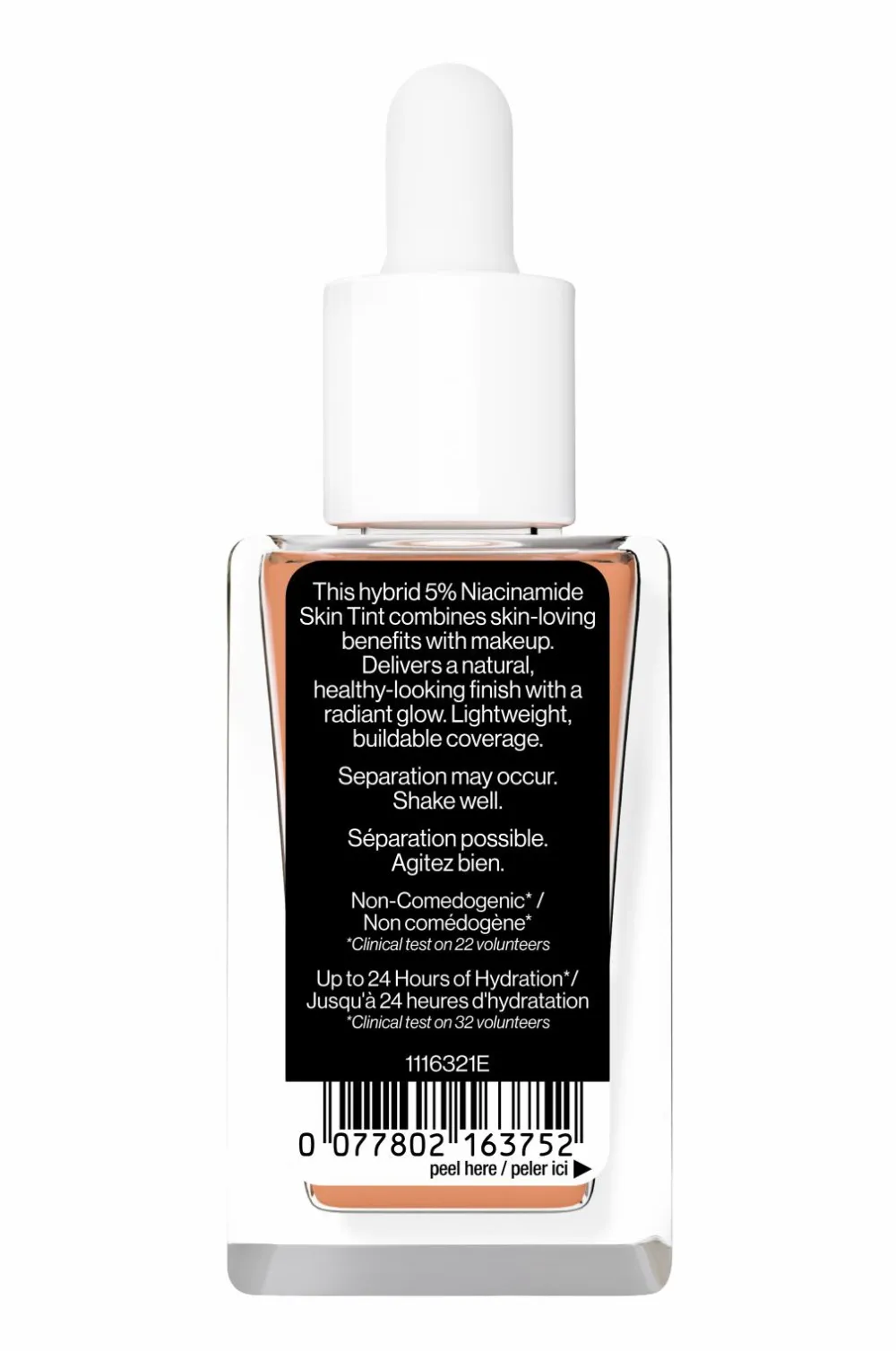 Wet n Wild Bare Focus Niacinamide Skin Tint Amber Beige New