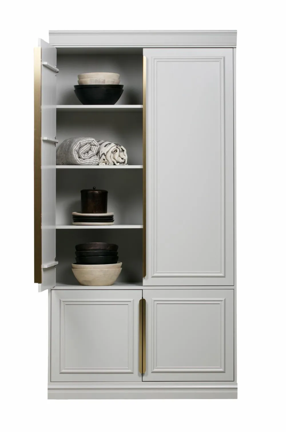 WOOOD Garderobeskab Organize, 215x110x44 cm Mist Outlet