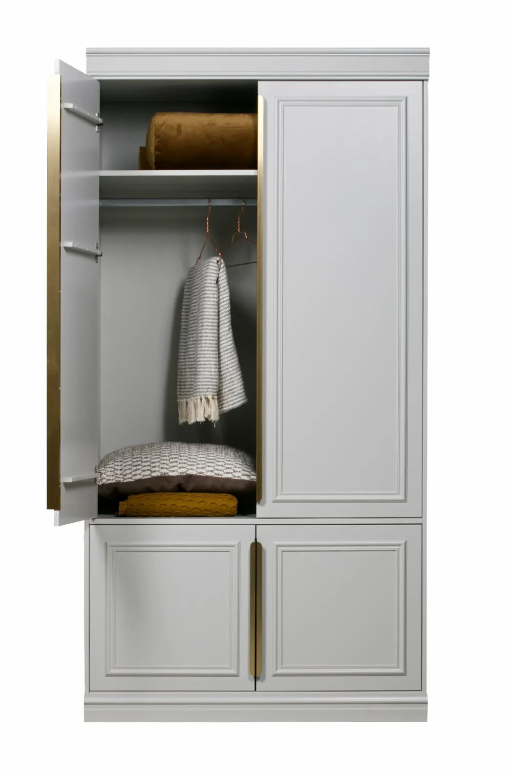 WOOOD Garderobeskab Organize, 215x110x62 cm Mist New