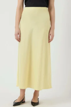 YAS Maxi nederdel Pella HW Maxi Skirt French vanilla Sale