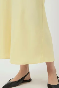 YAS Maxi nederdel Pella HW Maxi Skirt French vanilla Sale
