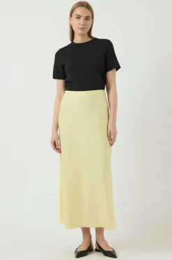 YAS Maxi nederdel Pella HW Maxi Skirt French vanilla Sale