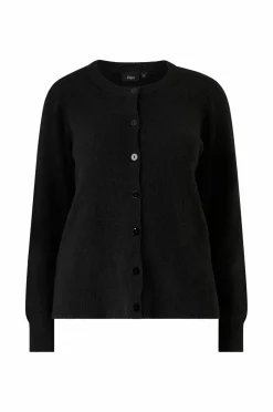 Zizzi Cardigan mVida L/S Black Best