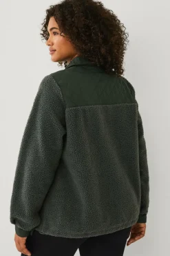 Zizzi Jakke Aophelia fleece Urban chic Sale