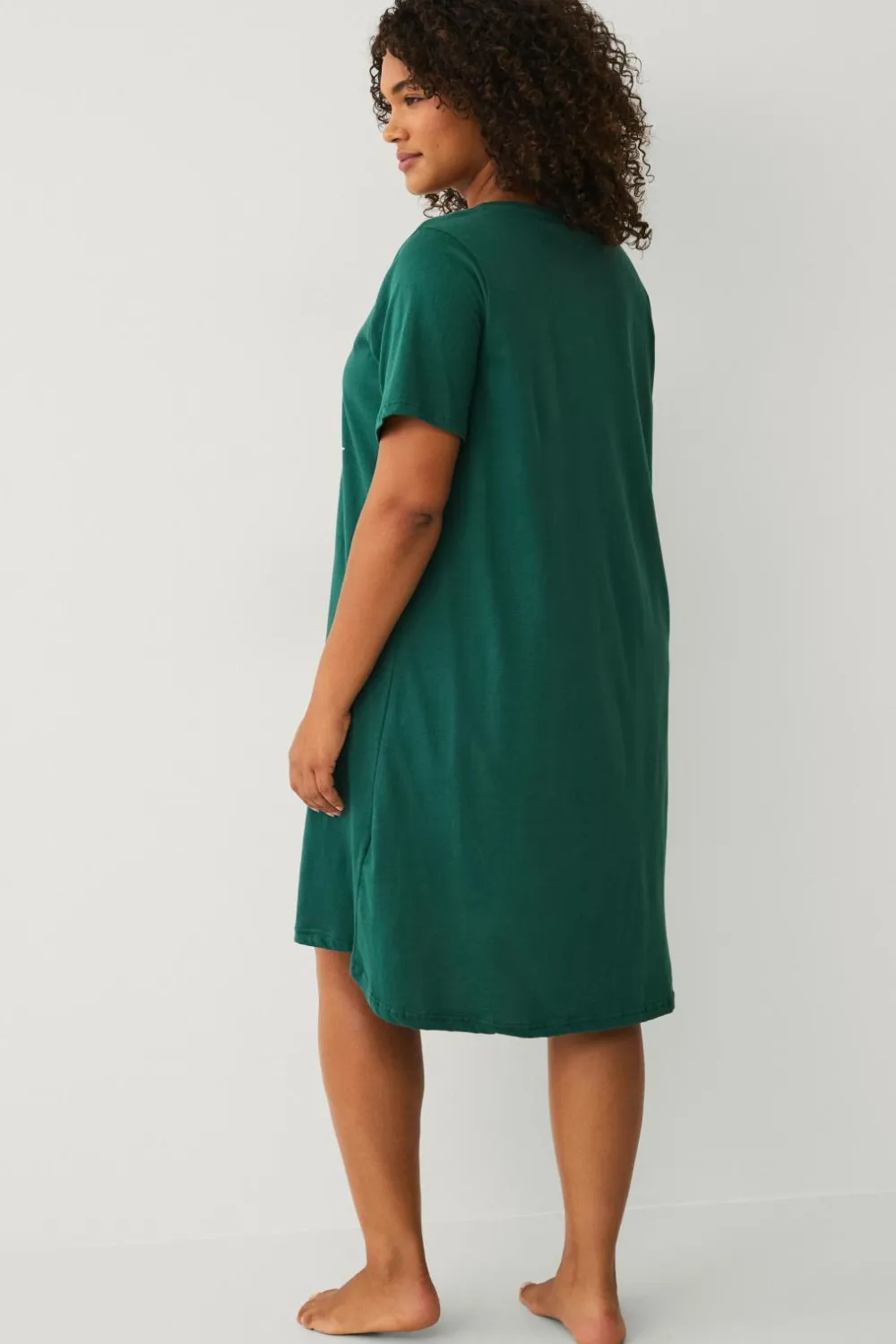 Zizzi Natkjole mAlba S/S Blk Dress June Bug Love Best