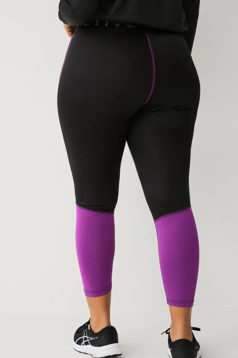 Zizzi Termounderbukser aSnow 7/8 Tights Black W. Charisma Online