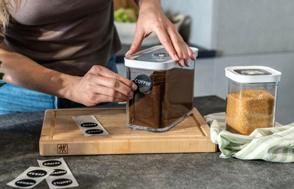 ZWILLING Køkkenopbevaring>Forvaringsboks Fresh & Save Cube 3M Hvid, gennemsigtig
