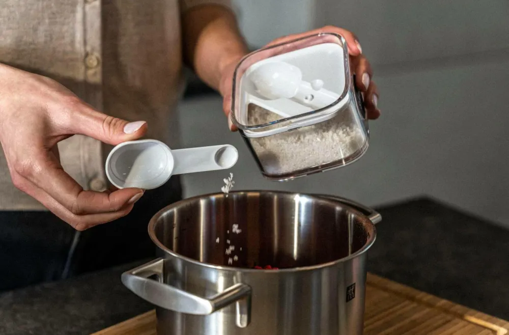 ZWILLING Køkkenopbevaring>Forvaringsboks Fresh & Save Cube S Hvid, gennemsigtig