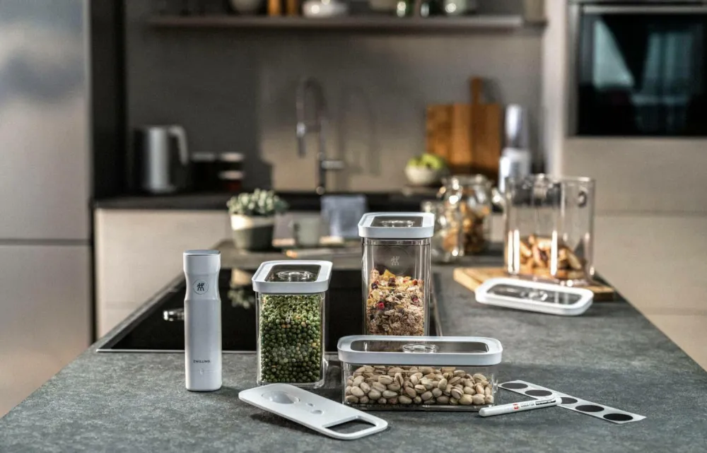 ZWILLING Køkkenopbevaring>Forvaringsboks Fresh & Save Cube M Hvid, gennemsigtig