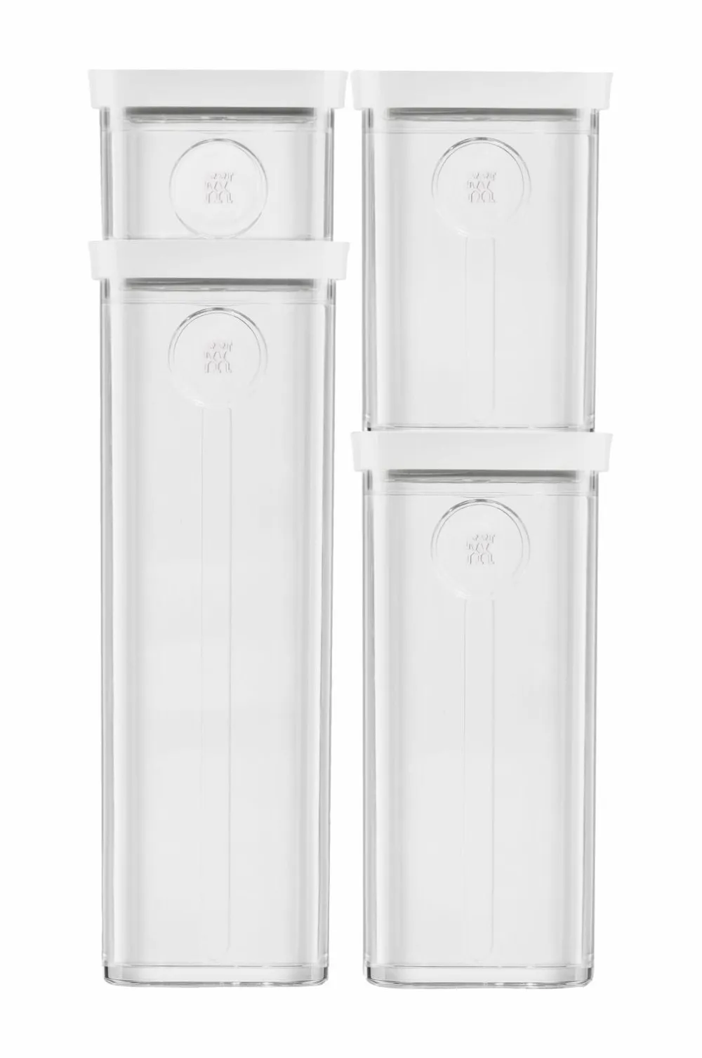ZWILLING Køkkenopbevaring>Forvaringsboks Fresh & Save Cube 2S Hvid, gennemsigtig