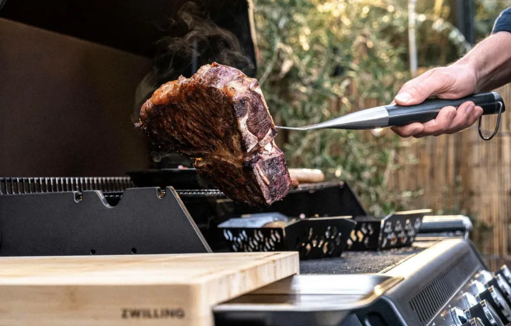 ZWILLING Husholdningsartikler>Grillgaffel BBQ+ 41 cm Sølv