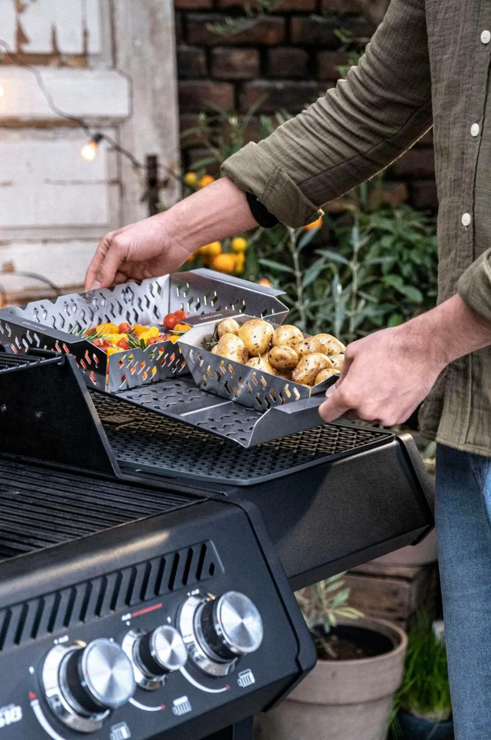 ZWILLING Husholdningsartikler>Grillkorg BBQ+ S Sølv