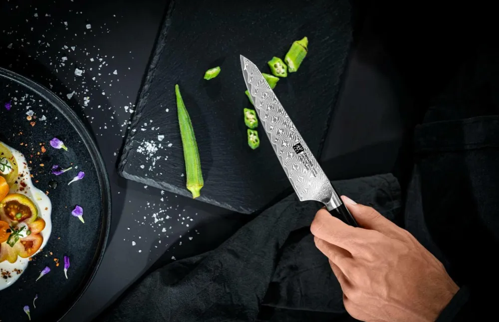 ZWILLING Kompakt kockkniv Tanrei 14 cm Brun, grå Best