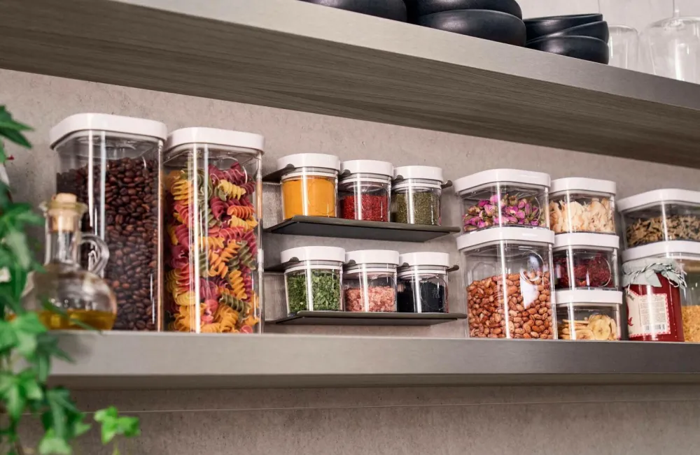 ZWILLING Køkkenopbevaring>Kryddsæt Fresh & Save Cube Xs 3 delar Hvid, gennemsigtig