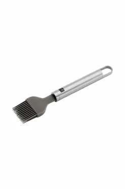 ZWILLING Bagetilbehør & Bageredskaber>Pensel silikone 20 cm Nikkelpletteret messing