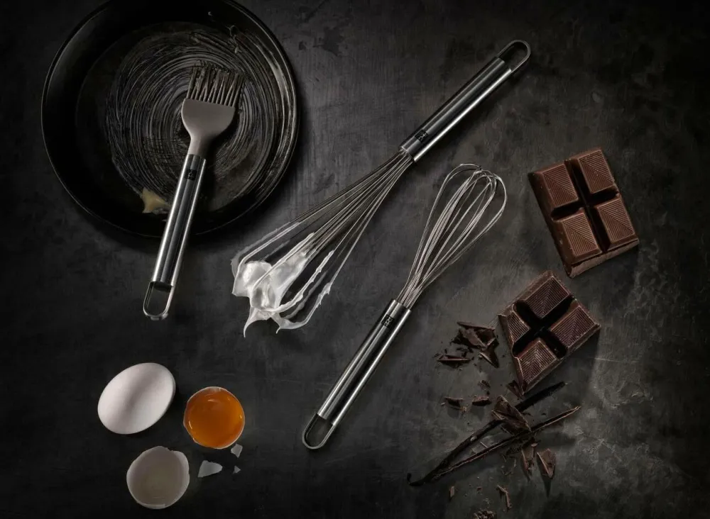 ZWILLING Bagetilbehør & Bageredskaber>Pensel silikone 20 cm Nikkelpletteret messing