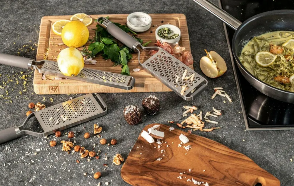 ZWILLING Husholdningsartikler>Rivjern Pro fine Z cut 34 cm Sølv, grå