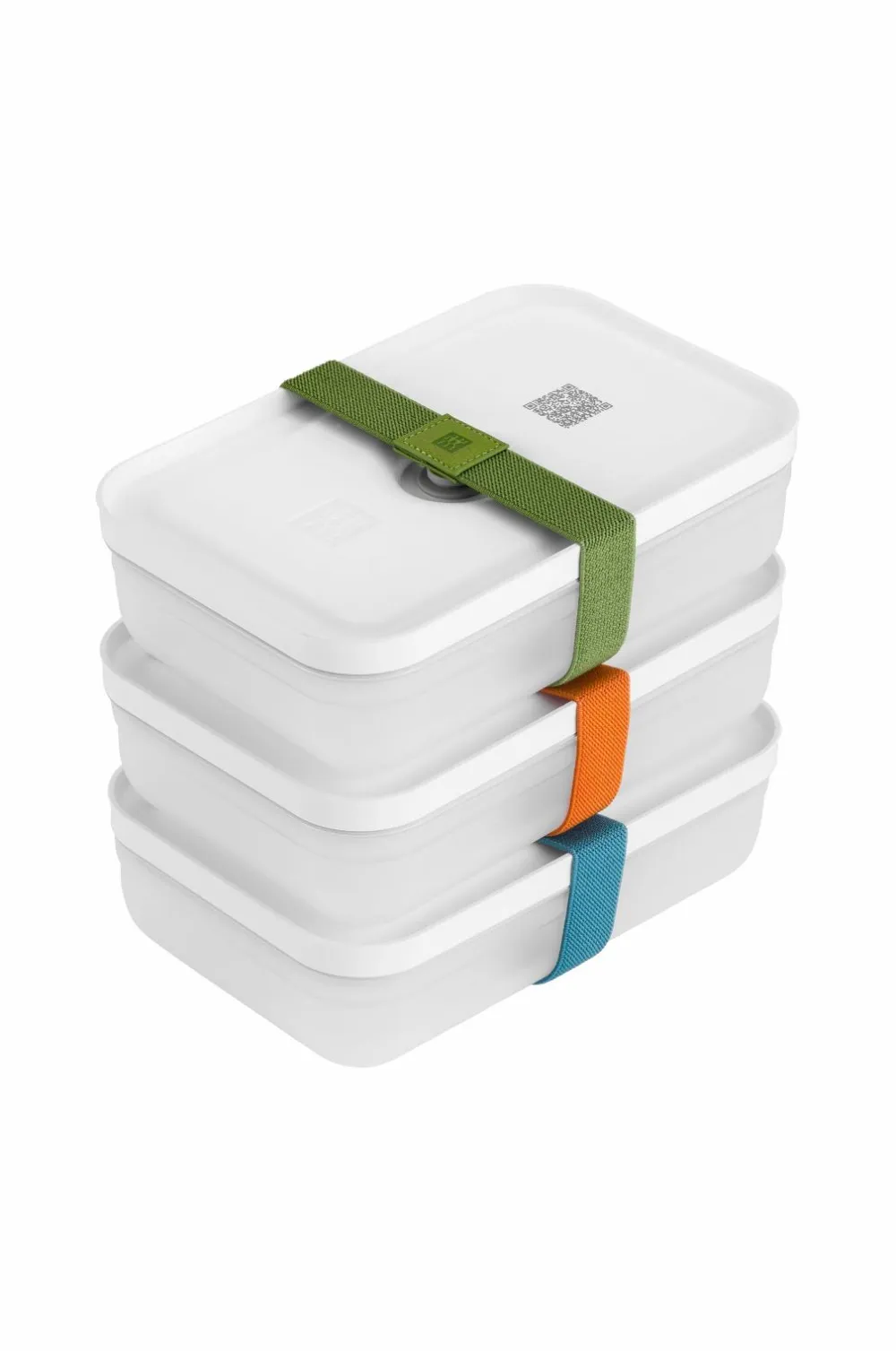 ZWILLING Sæt med madkasser 6 dele Gennemsigtig, hvid Discount
