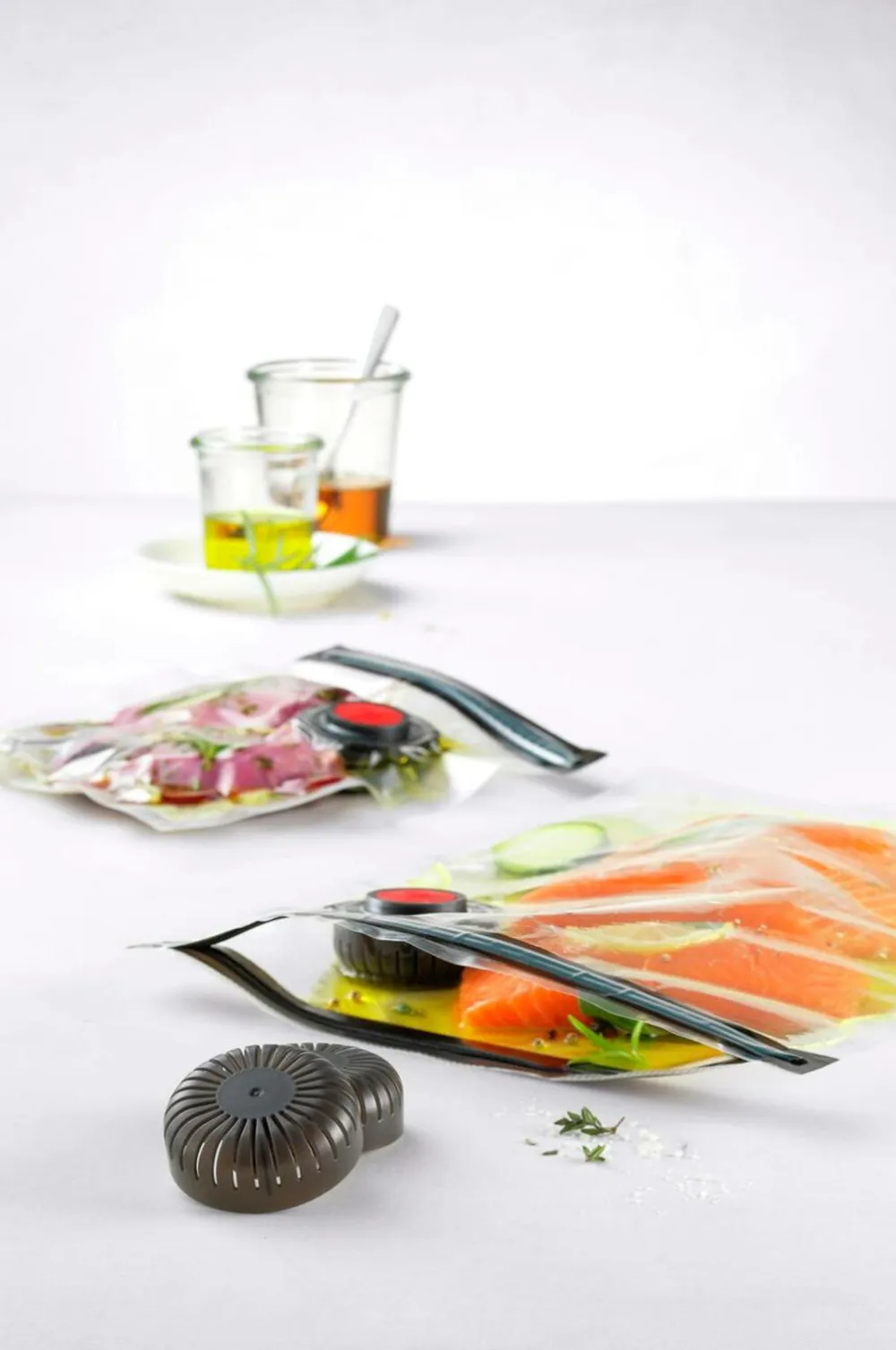 ZWILLING Startsæt Vakuum Plast Fresh & Save 7 dele WHITE