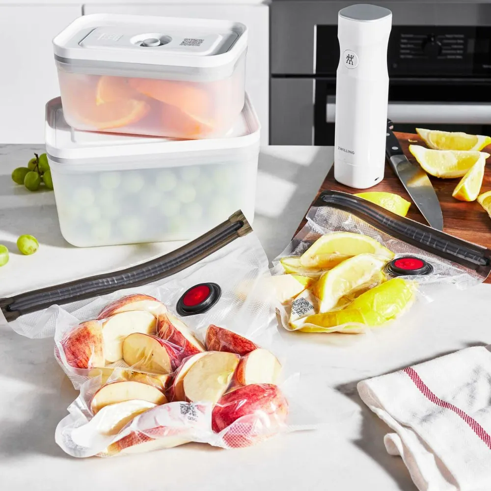 ZWILLING Startsæt Vakuum Plast Fresh & Save 7 dele WHITE