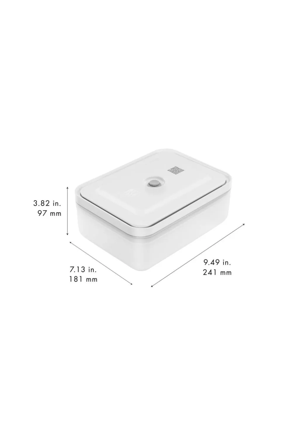 ZWILLING Vakuumbox Fresh & Save frysbox Gennemsigtig, hvid Hot