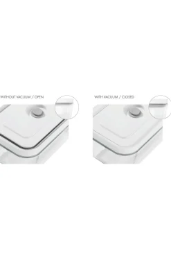 ZWILLING Vakuumbox Fresh & Save frysbox Gennemsigtig, hvid Hot