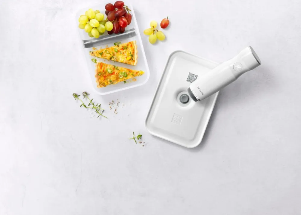 ZWILLING Køkkenopbevaring>Vakuumbox Fresh & Save L låg Gennemsigtig, hvid