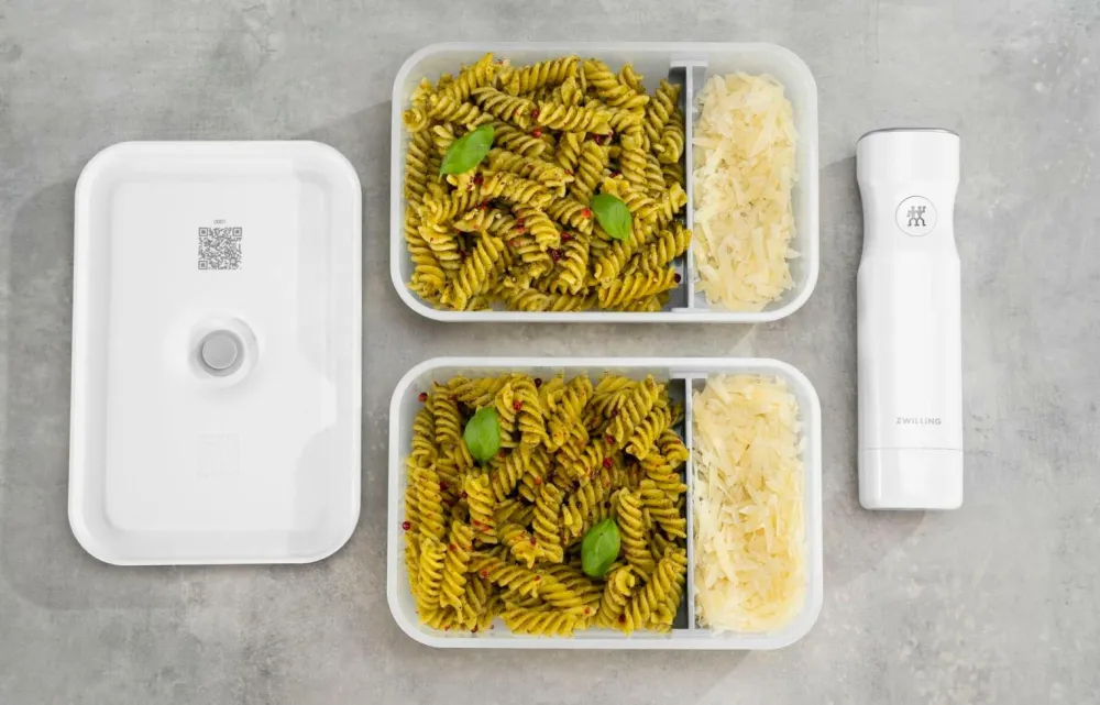 ZWILLING Køkkenopbevaring>Vakuumbox Fresh & Save L låg Gennemsigtig, hvid