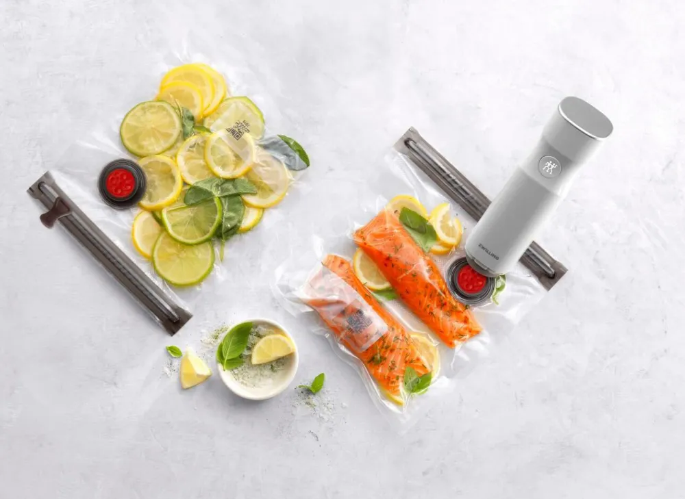 ZWILLING Små Køkkenmaskiner>Vakuumposer/madvareposer M Fresh & Save 4000 ml 10-pak Transparent